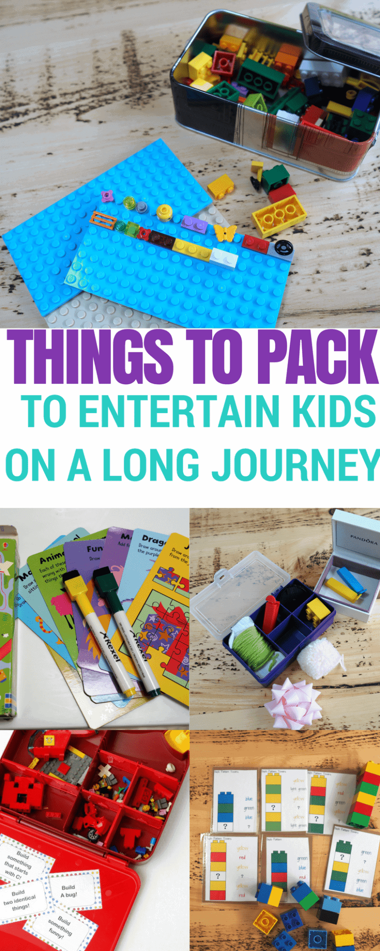 Screen Free Ways to entertain Kids on a Long Journey - Thimble and Twig