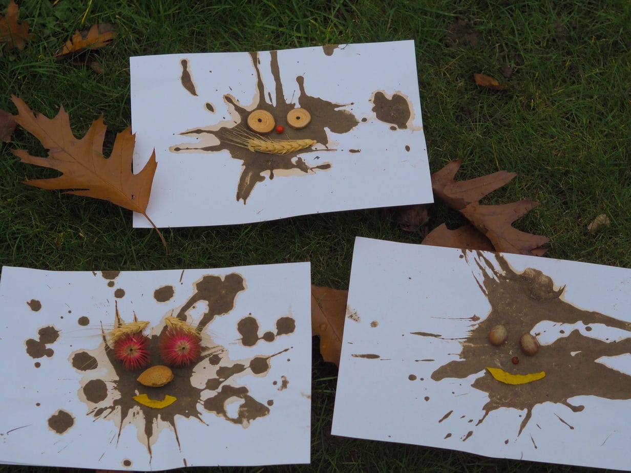 Exploding Mud Nature Science Experiment