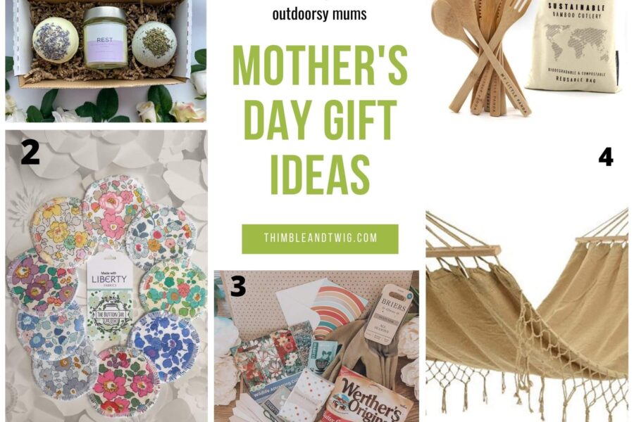 collage of Mother's Day gift ideas